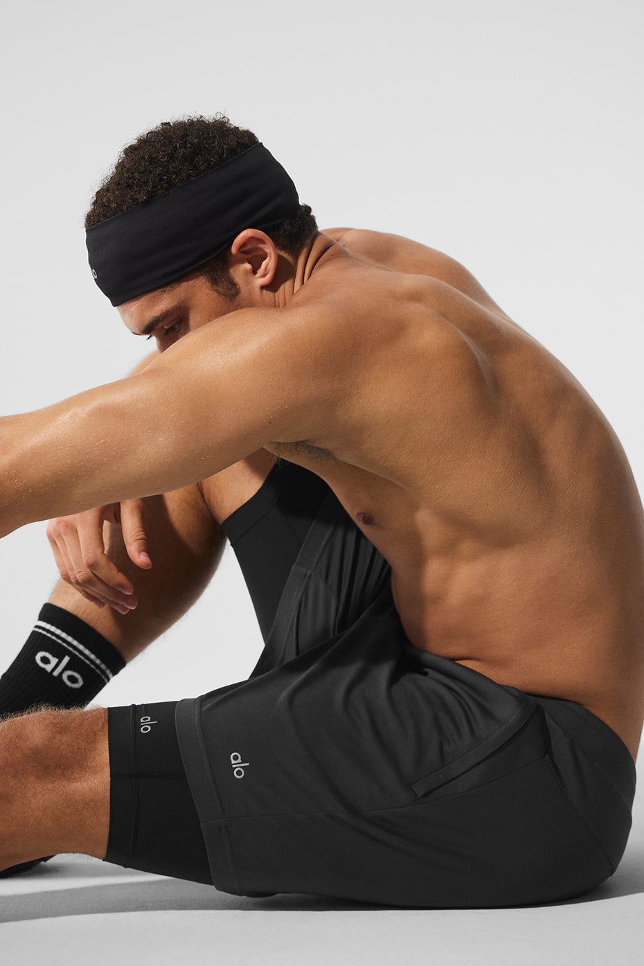 Conquer React 2-In-1 Performance Short - Anthracite/Black--2