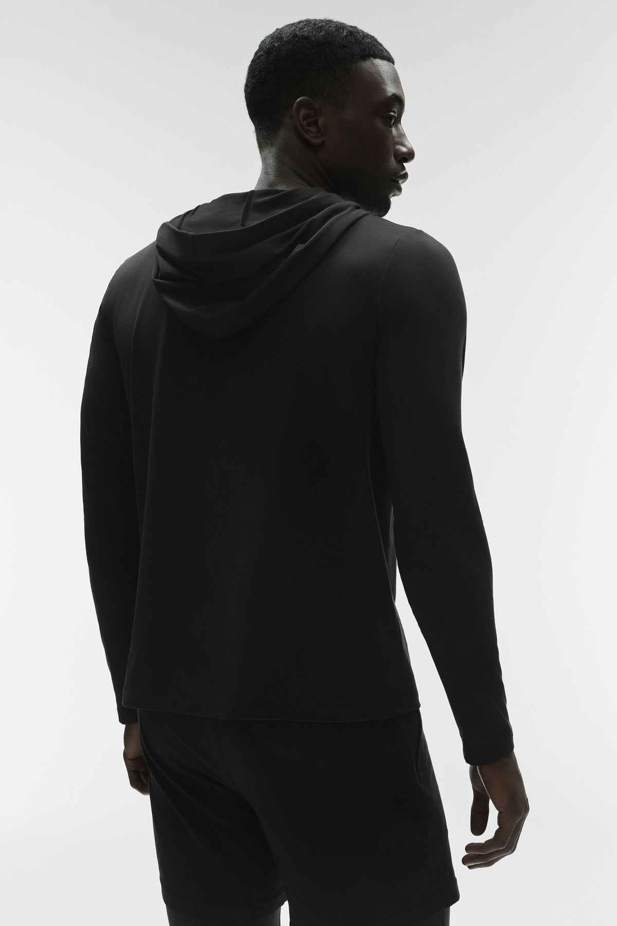 Conquer Reform Long Sleeve With Hood - Black--1