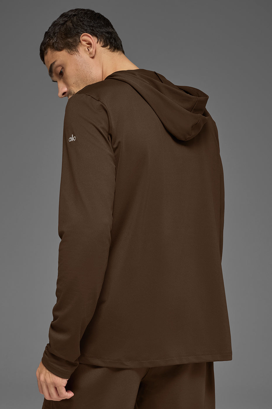 Conquer Reform Long Sleeve With Hood - Espresso--2