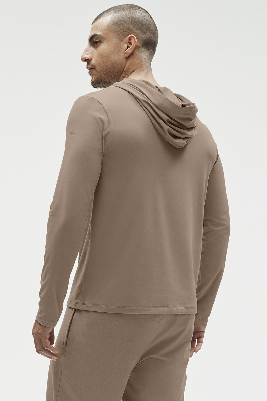 Conquer Reform Long Sleeve With Hood - Gravel--3