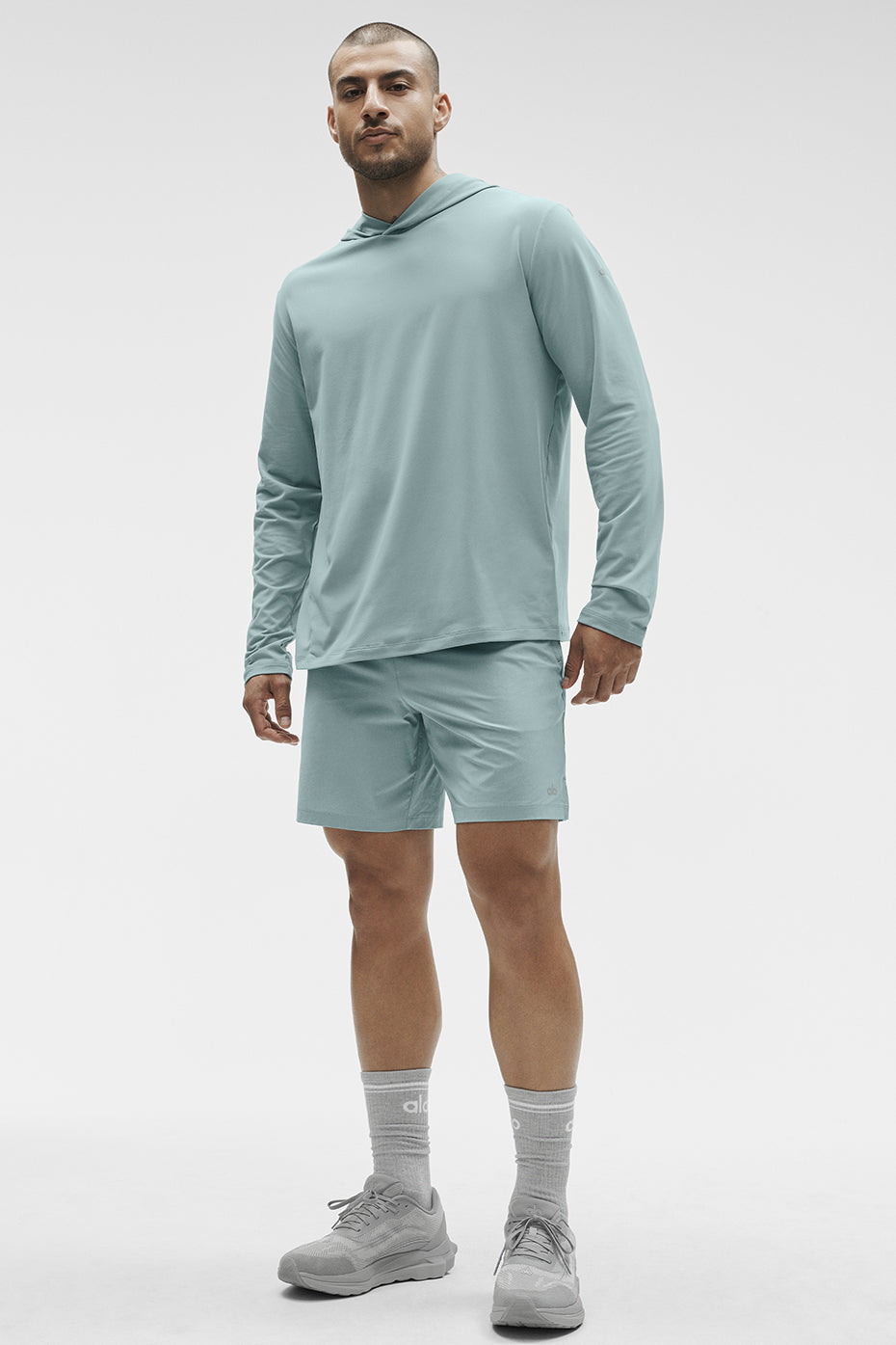 Conquer Reform Long Sleeve With Hood - Desert Sage--5