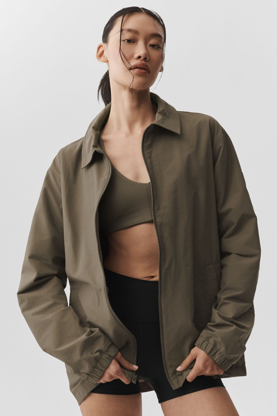 Torrent Overshirt - Olive Tree--2