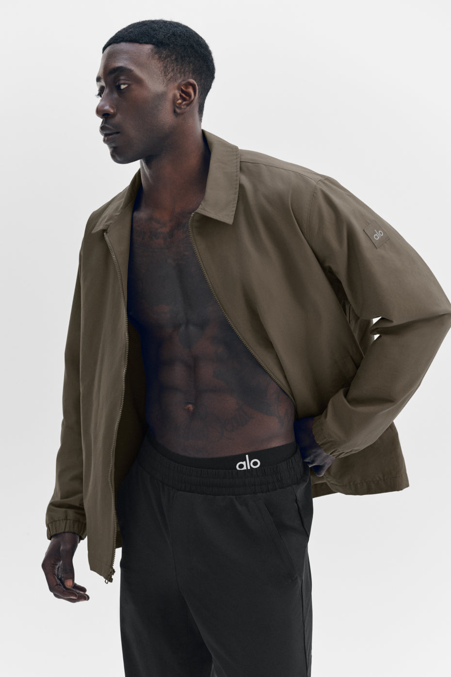 Torrent Overshirt - Olive Tree--0