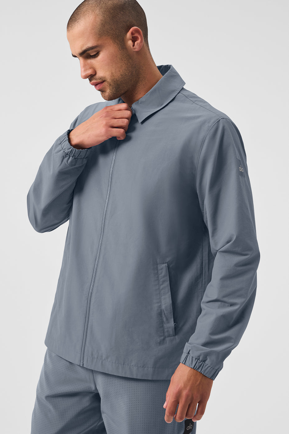 Torrent Overshirt - Steel Grey--3