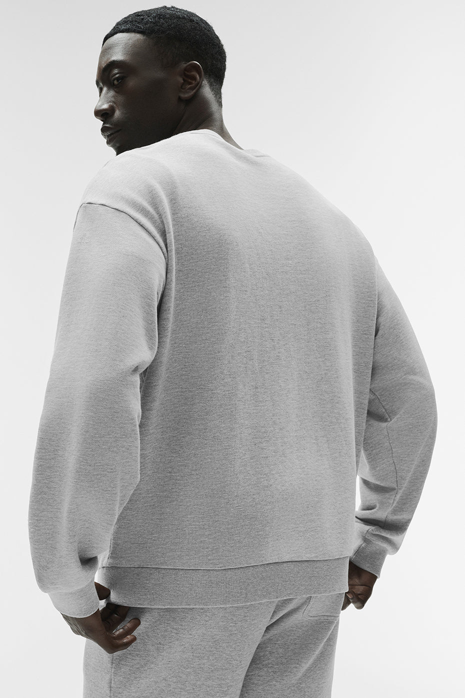 Chill Crew Neck Pullover - Athletic Heather Grey--3