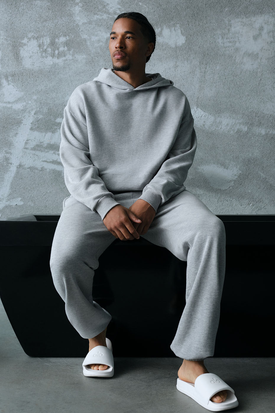 Chill Hoodie - Athletic Heather Grey--0