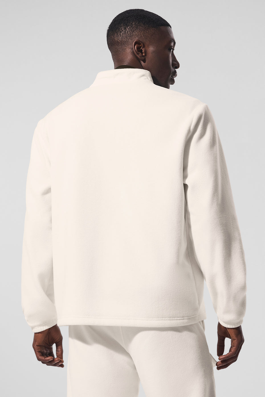 Polar Fleece Ridge Full Zip Jacket - Ivory--2