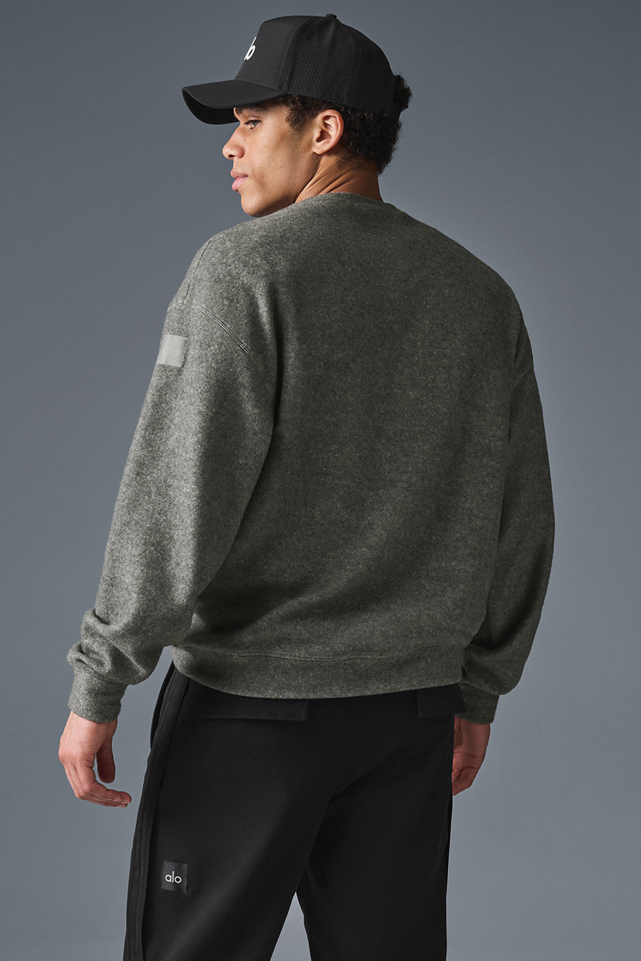 Triumph Restore Crew Neck Sweatshirt - Grey Triblend--1