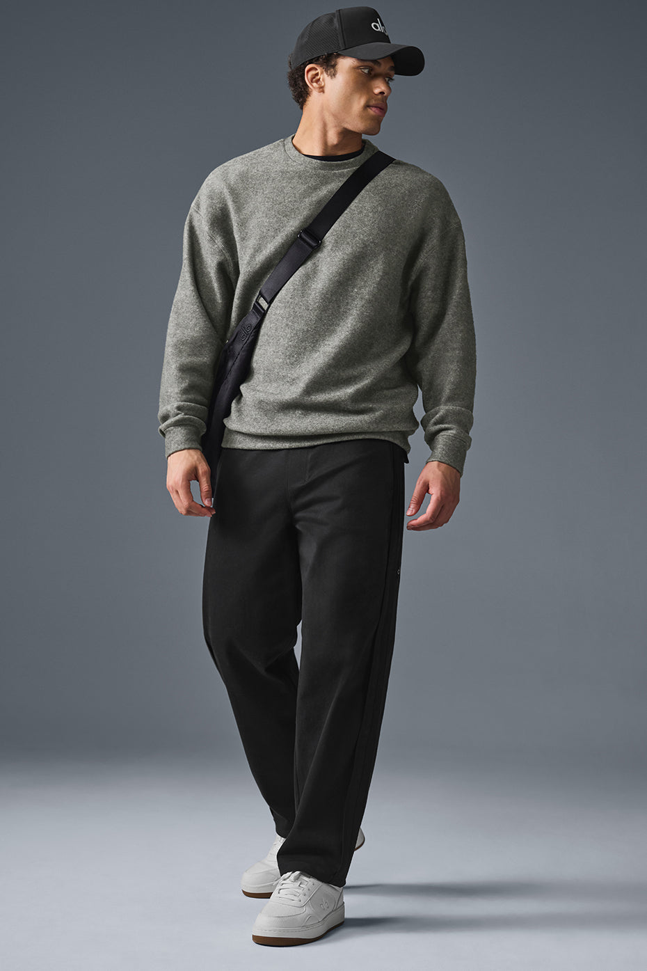Triumph Restore Crew Neck Sweatshirt - Grey Triblend--4