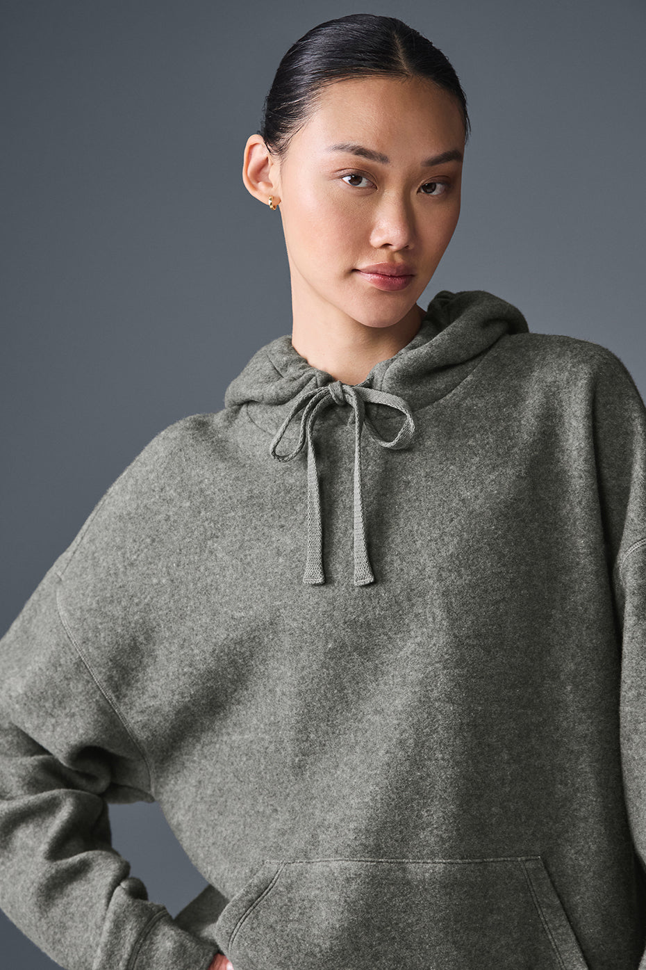 Triumph Restore Hoodie - Grey Triblend--3