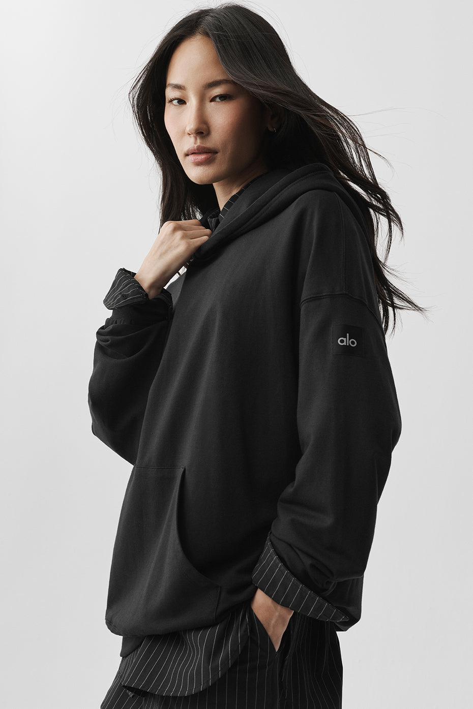 Double Take Hoodie - Black--2