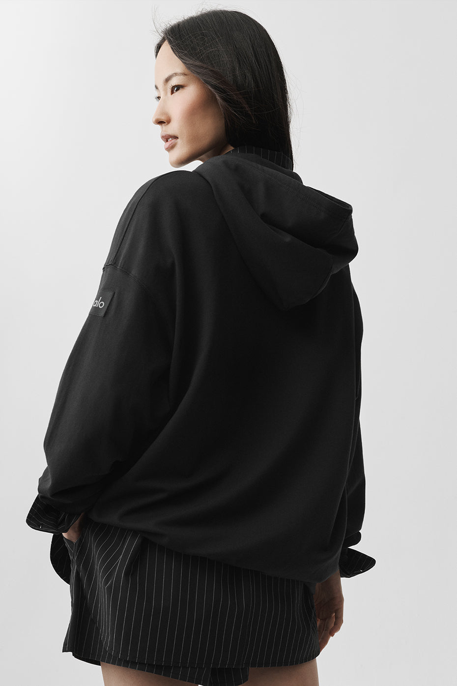 Double Take Hoodie - Black--1