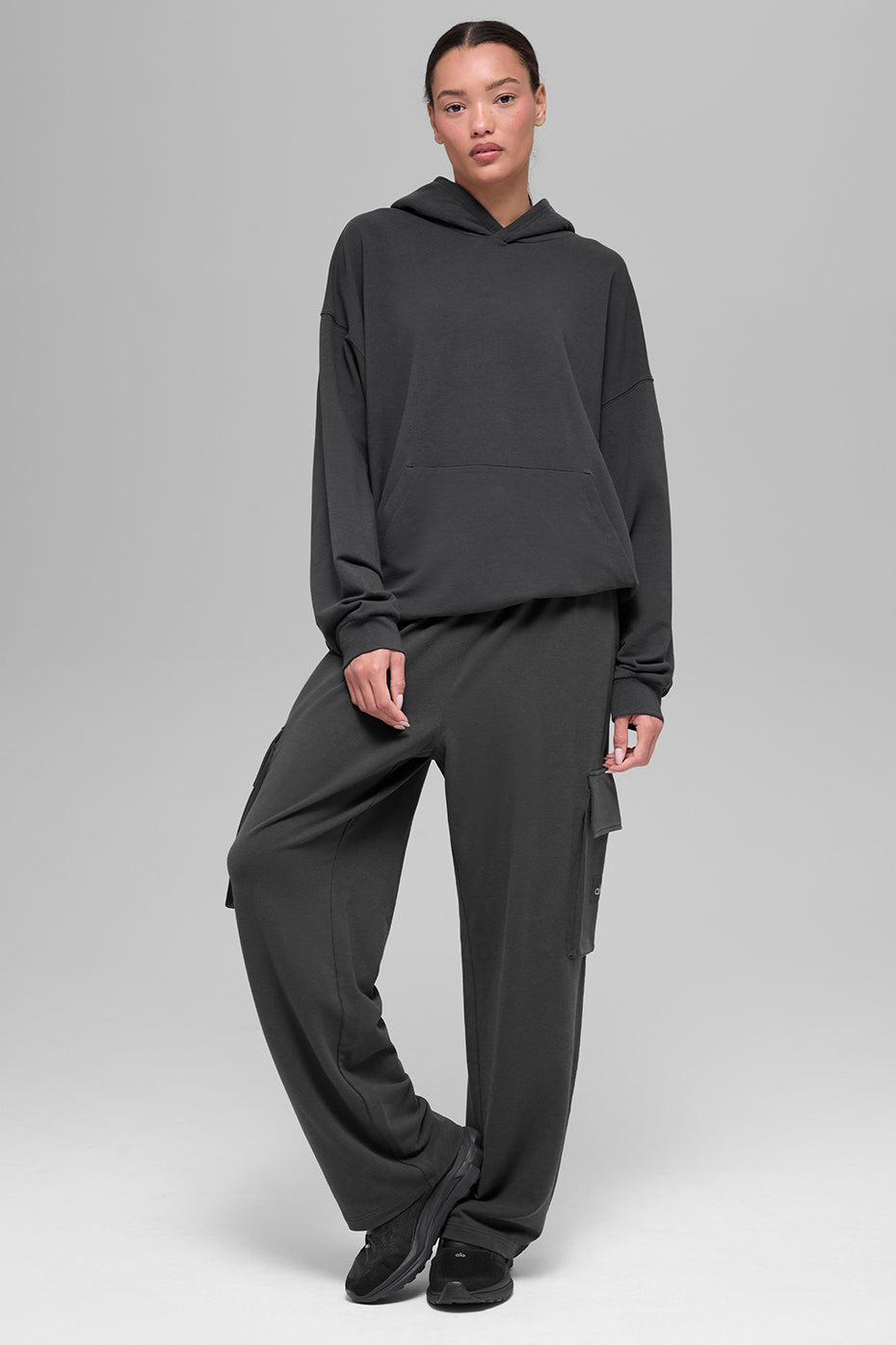 Double Take Hoodie - Anthracite--3