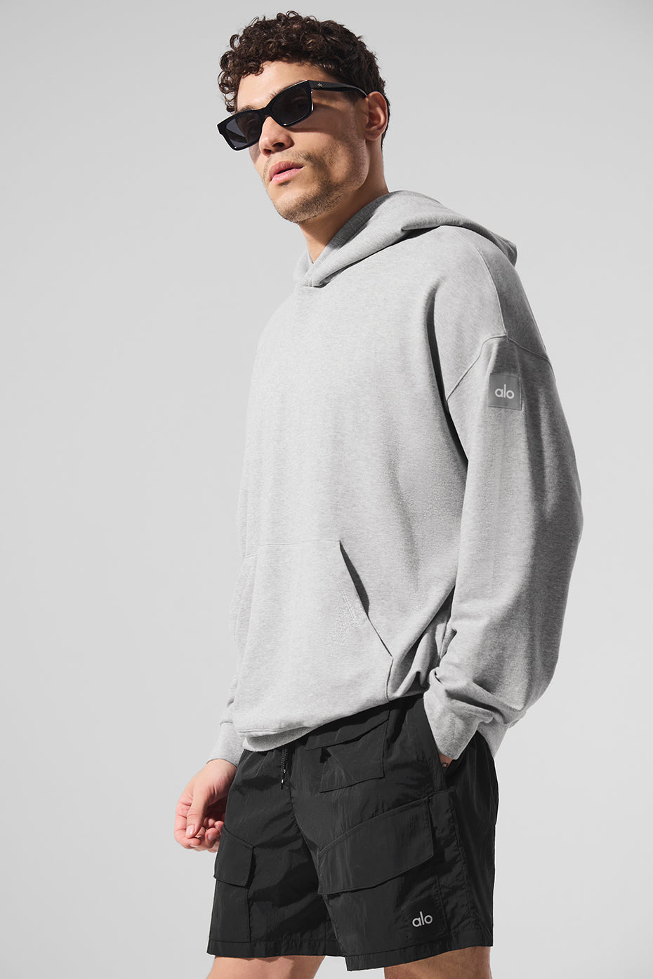 Double Take Hoodie - Athletic Heather Grey--2