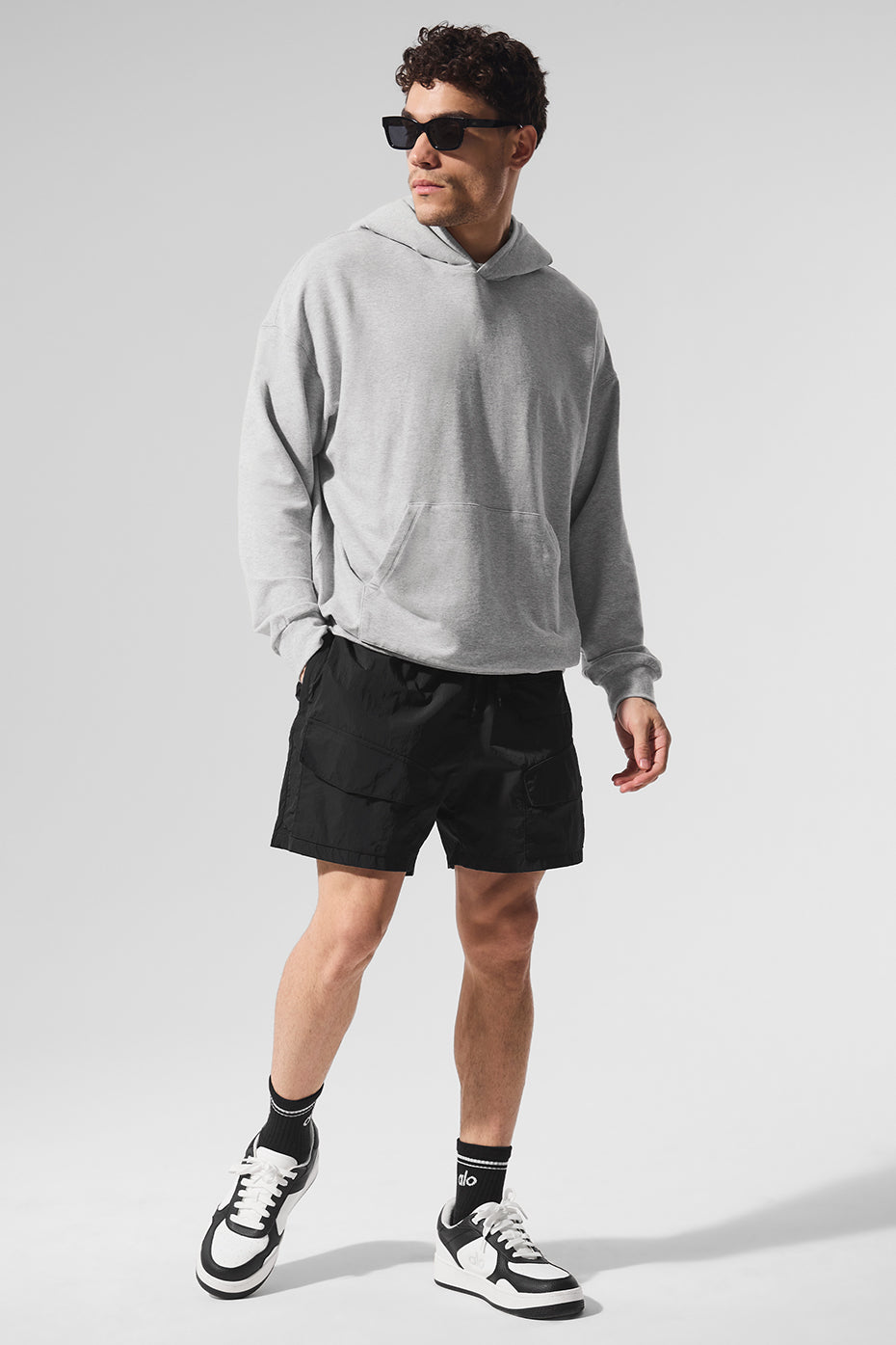 Double Take Hoodie - Athletic Heather Grey--4
