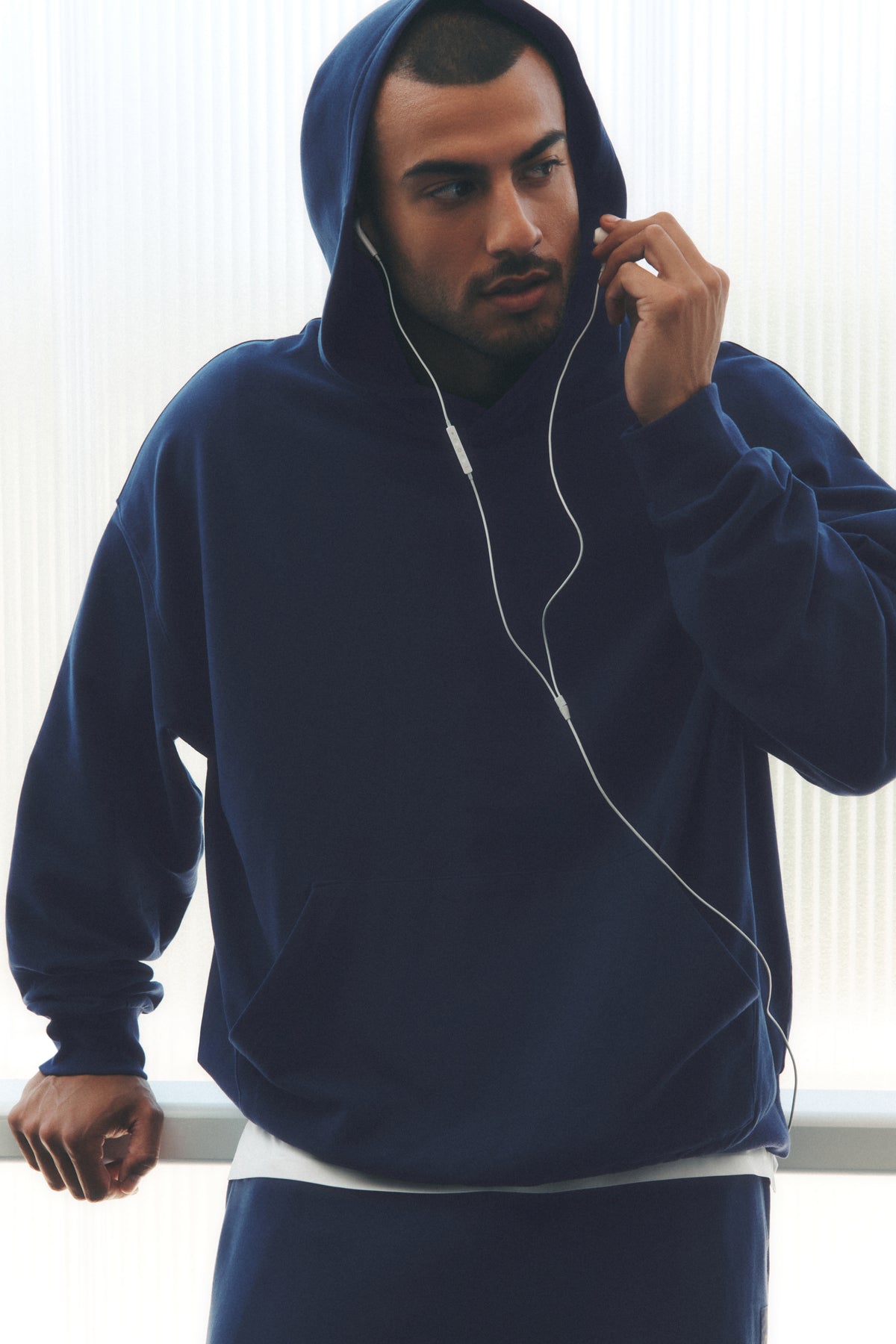 Double Take Hoodie - Navy--0