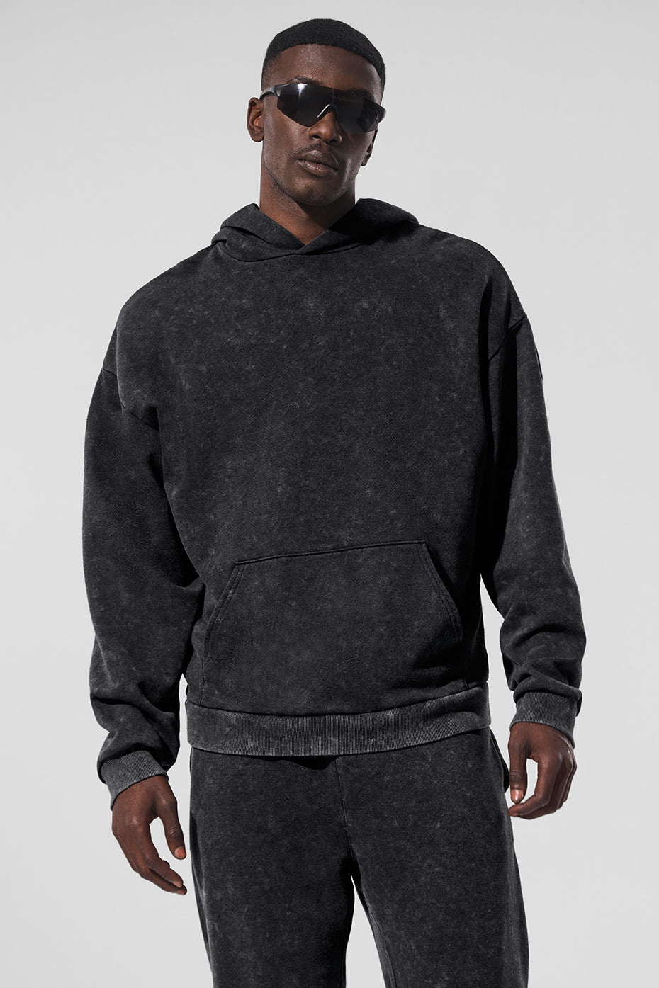 Chill Vintage Wash Hoodie - Black Wash--0