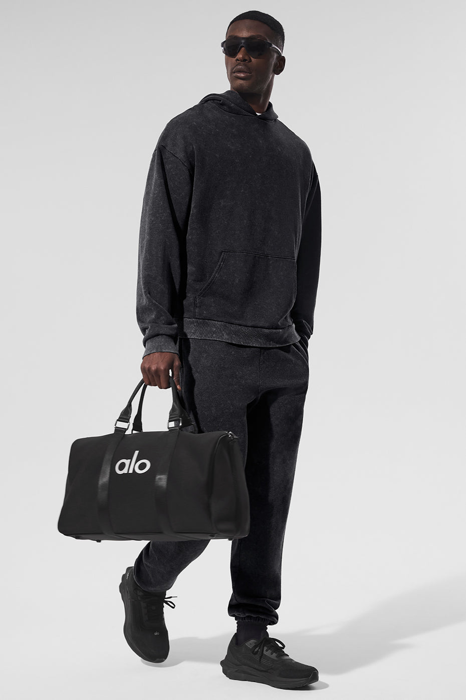 Chill Vintage Wash Hoodie - Black Wash--3