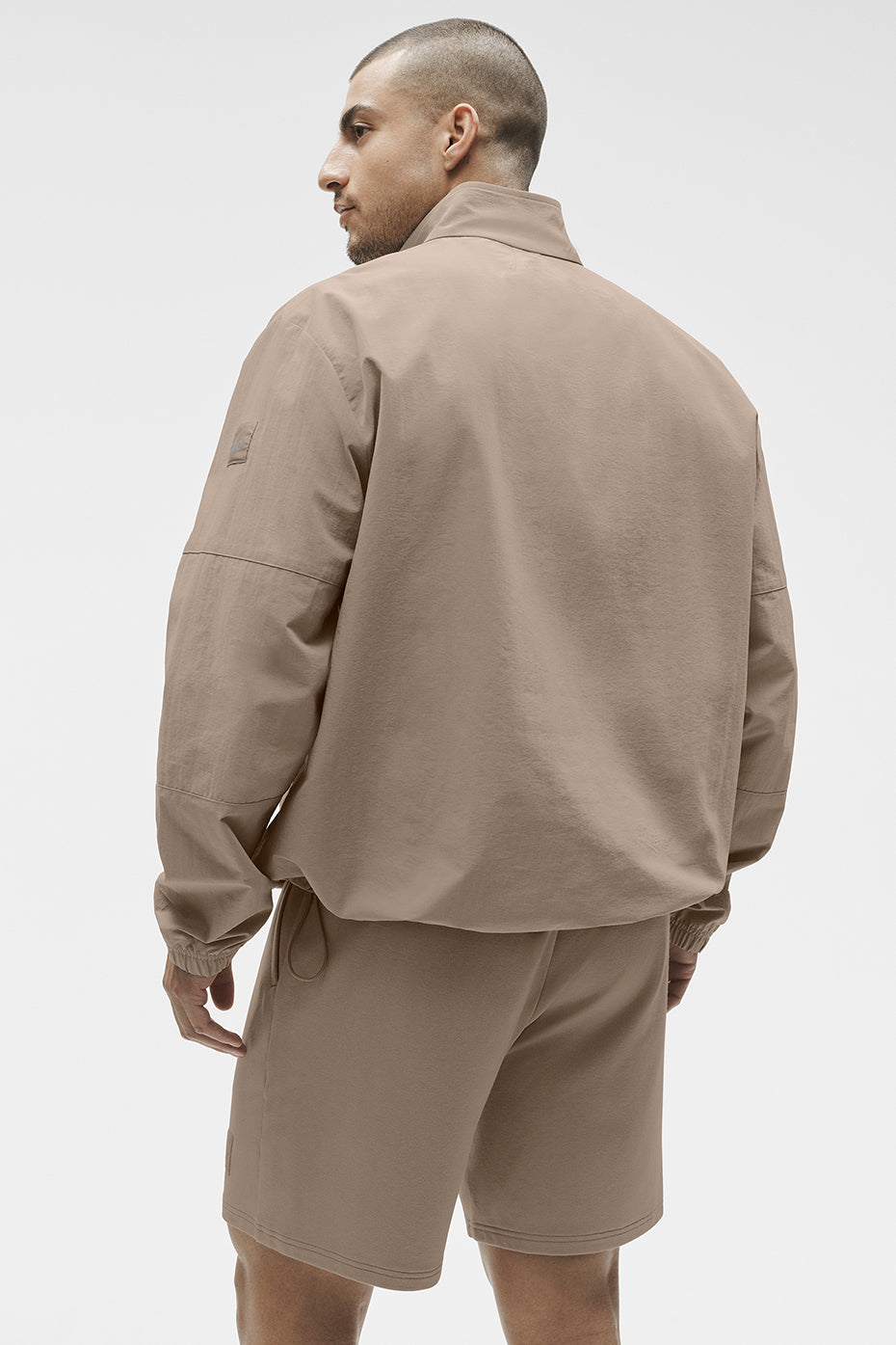 Light Weight Takeaway Track Pullover - Gravel--3