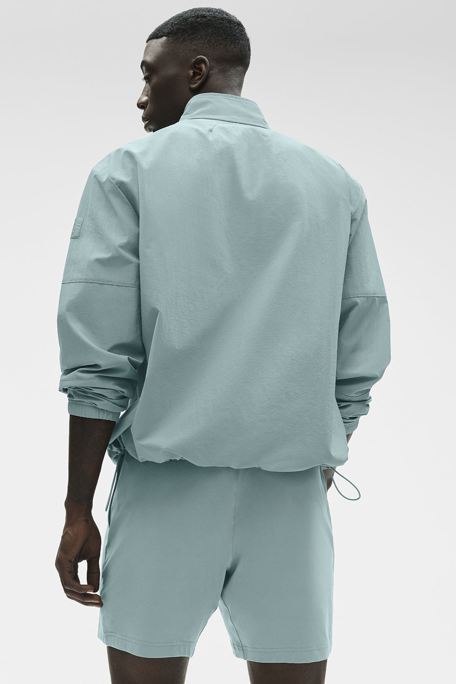 Light Weight Takeaway Track Pullover - Desert Sage--2