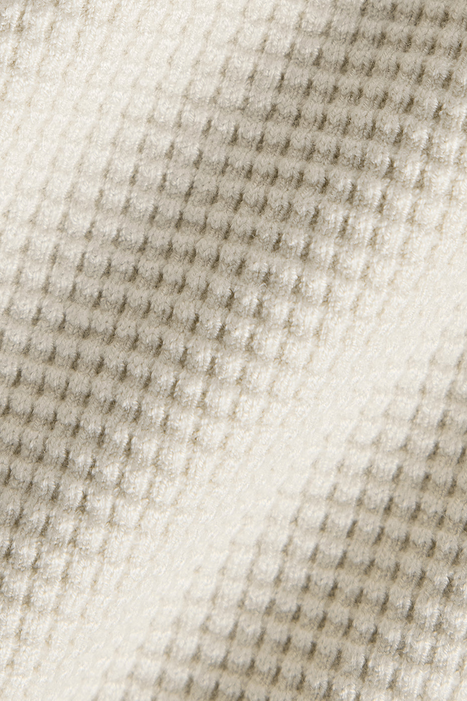 Elevate Waffle Long Sleeve Crew - Bone--4