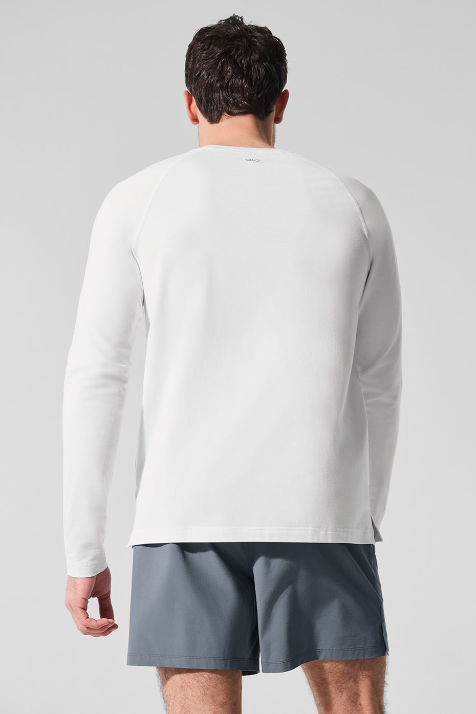 ALO Vapor Crewneck Long Sleeve - White--2