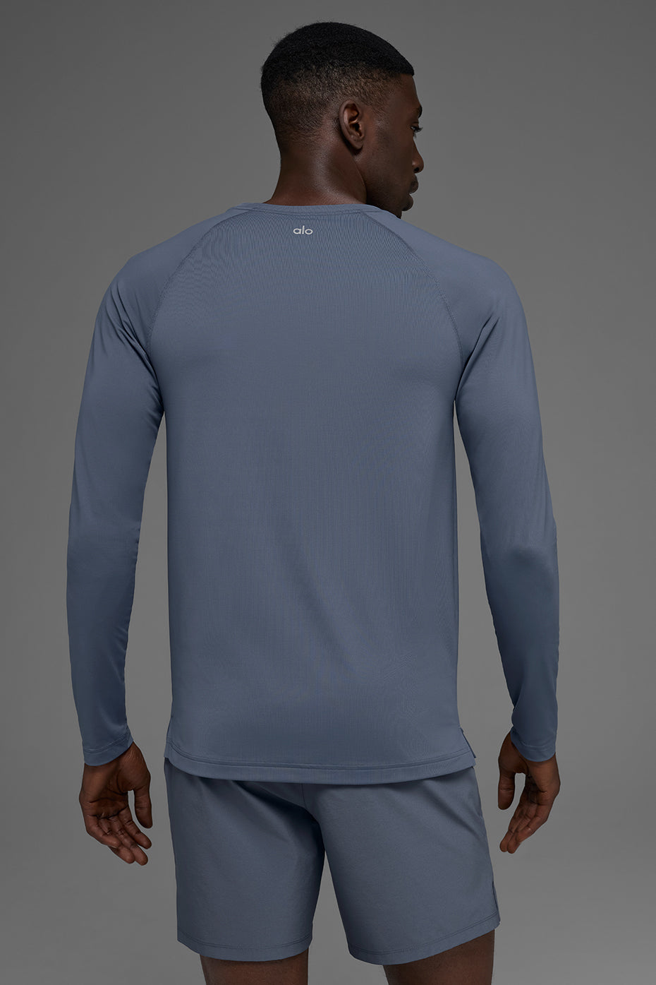Idol Crewneck Long Sleeve - Bluestone--2