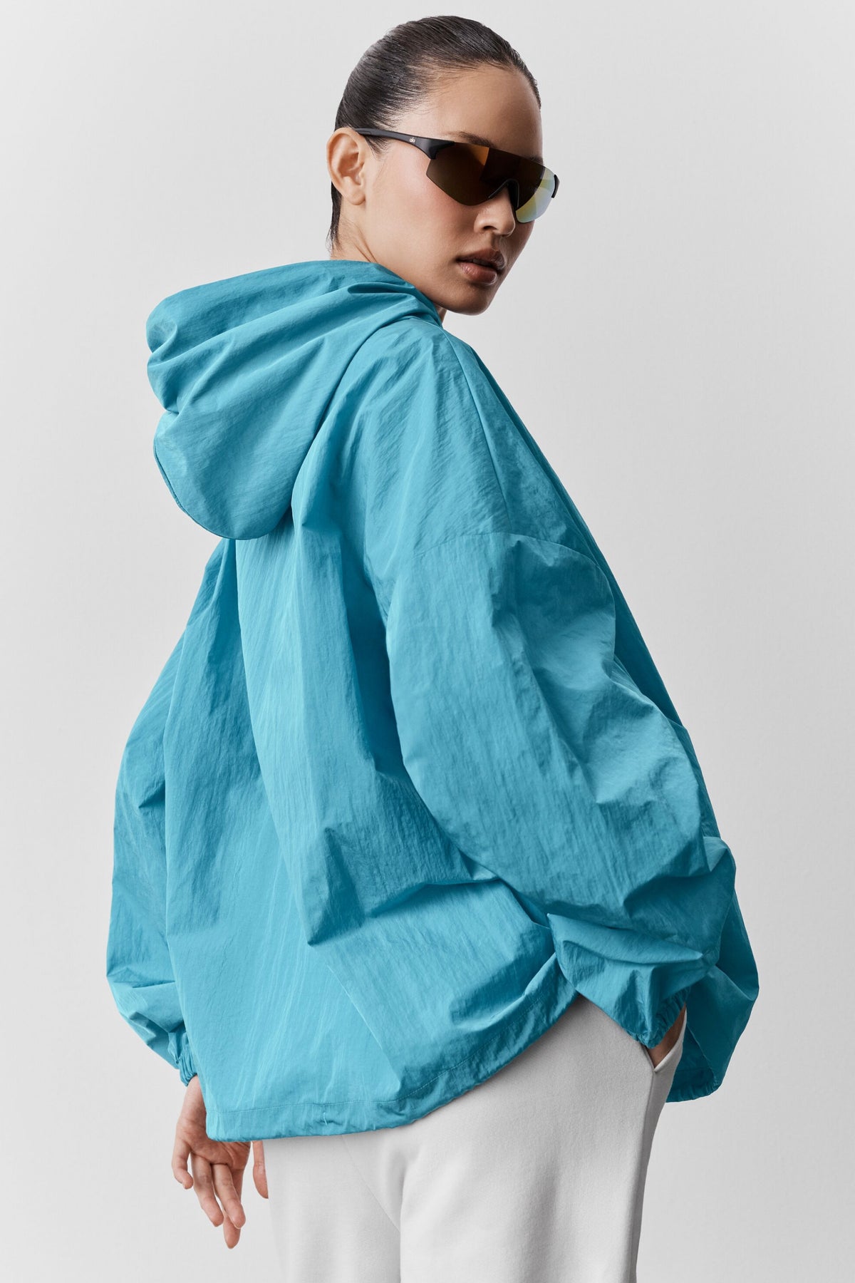 Axis Hooded Pullover - Blue Breeze--1