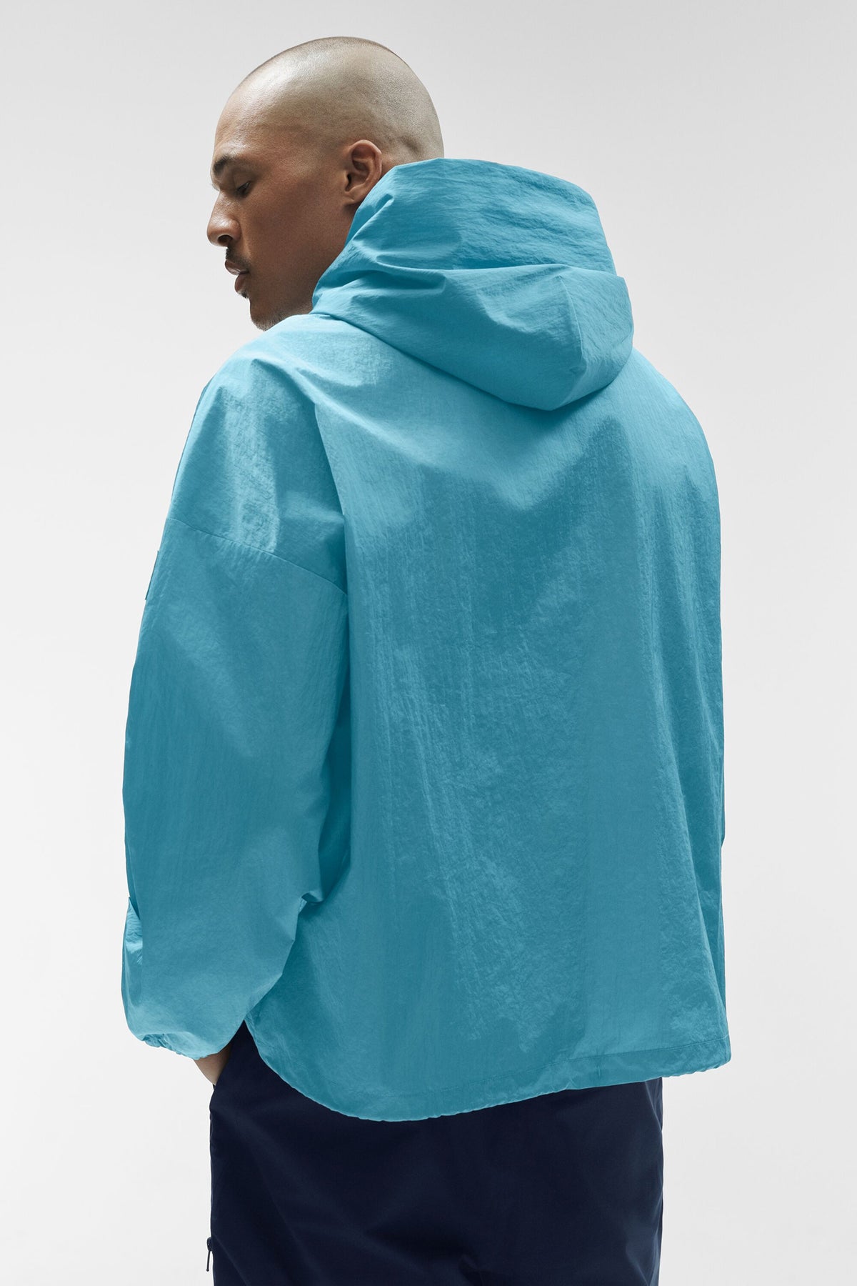 Axis Hooded Pullover - Blue Breeze--1