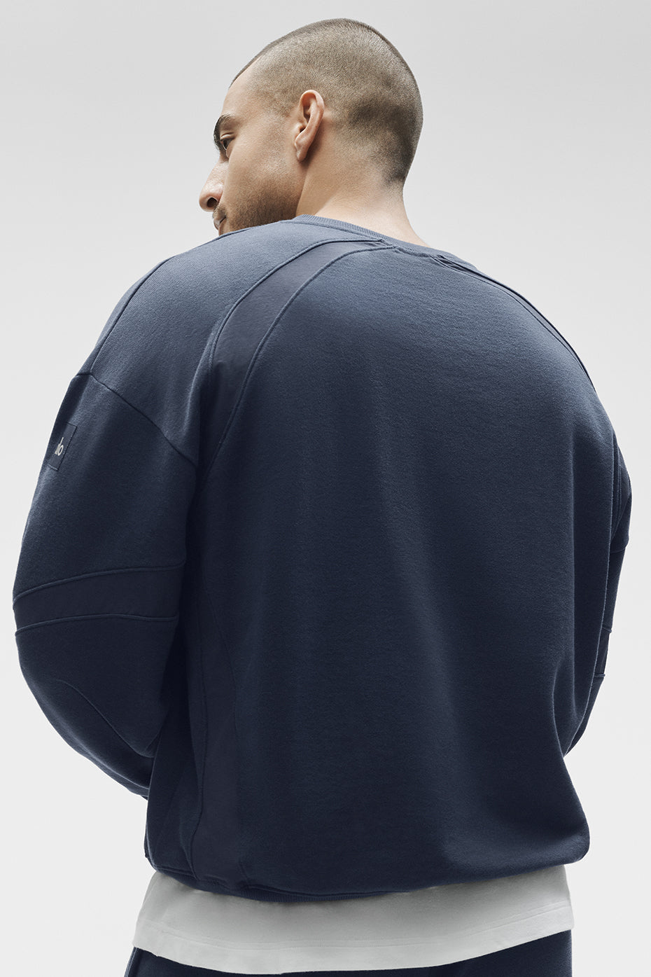 Field Crew Neck Sweatshirt - Navy--3