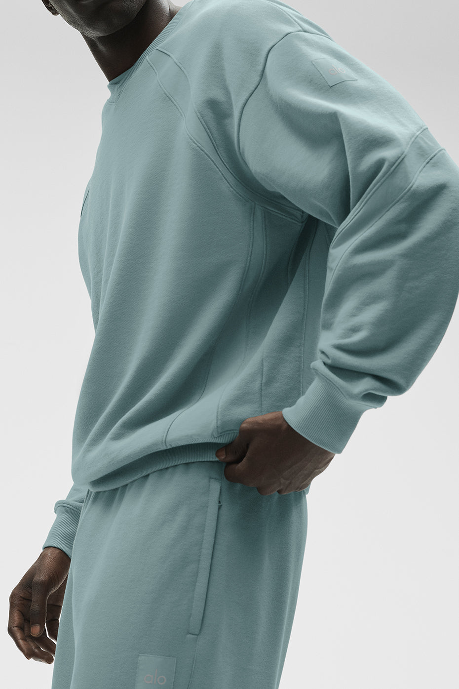Field Crew Neck Sweatshirt - Desert Sage--1