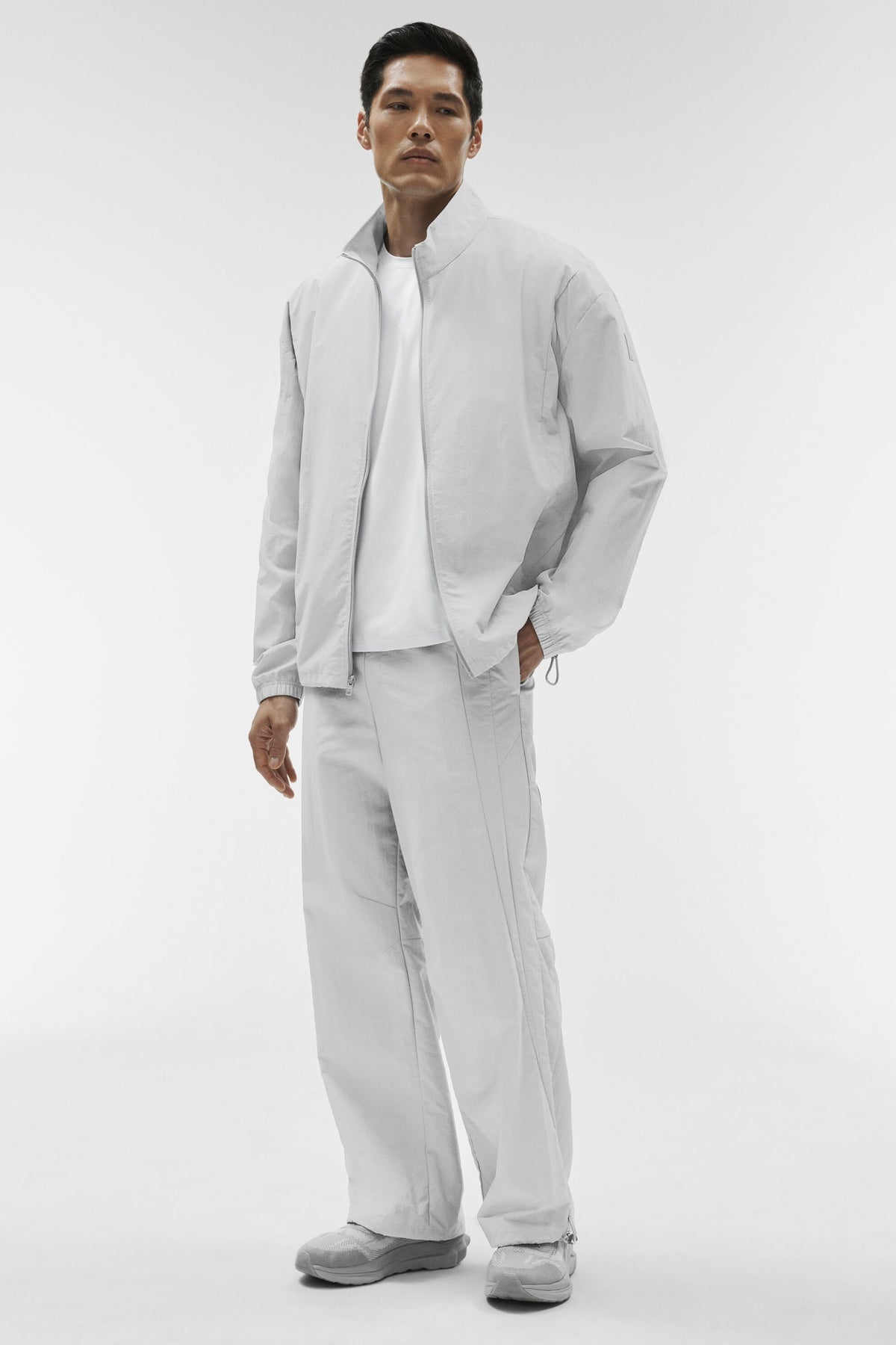 Takeaway Track Full Zip Jacket - Titanium--5