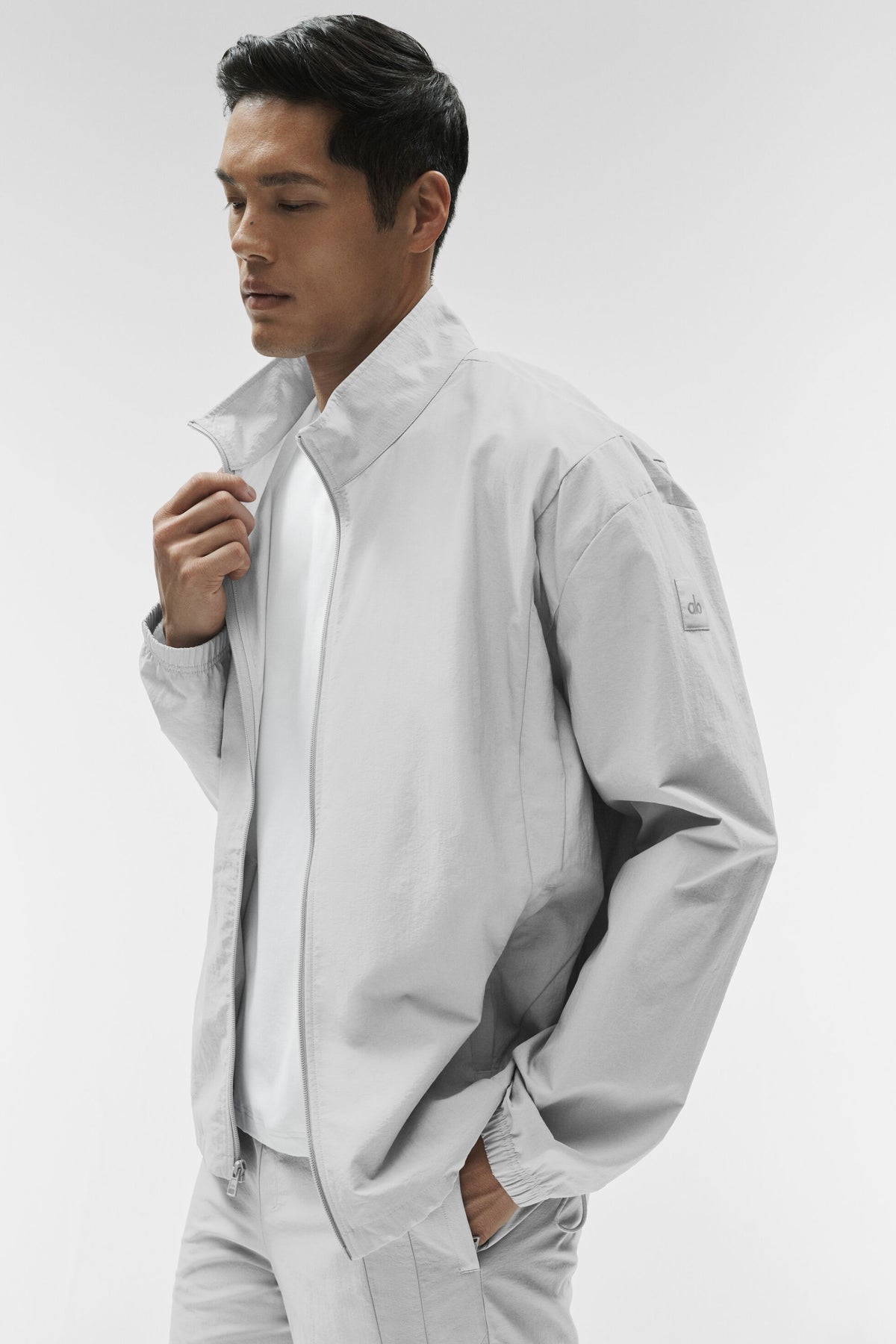 Takeaway Track Full Zip Jacket - Titanium--2