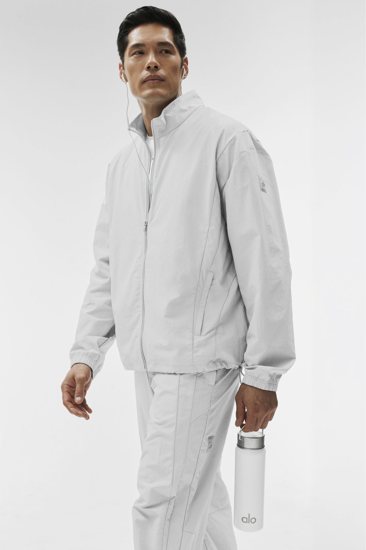 Takeaway Track Full Zip Jacket - Titanium--1