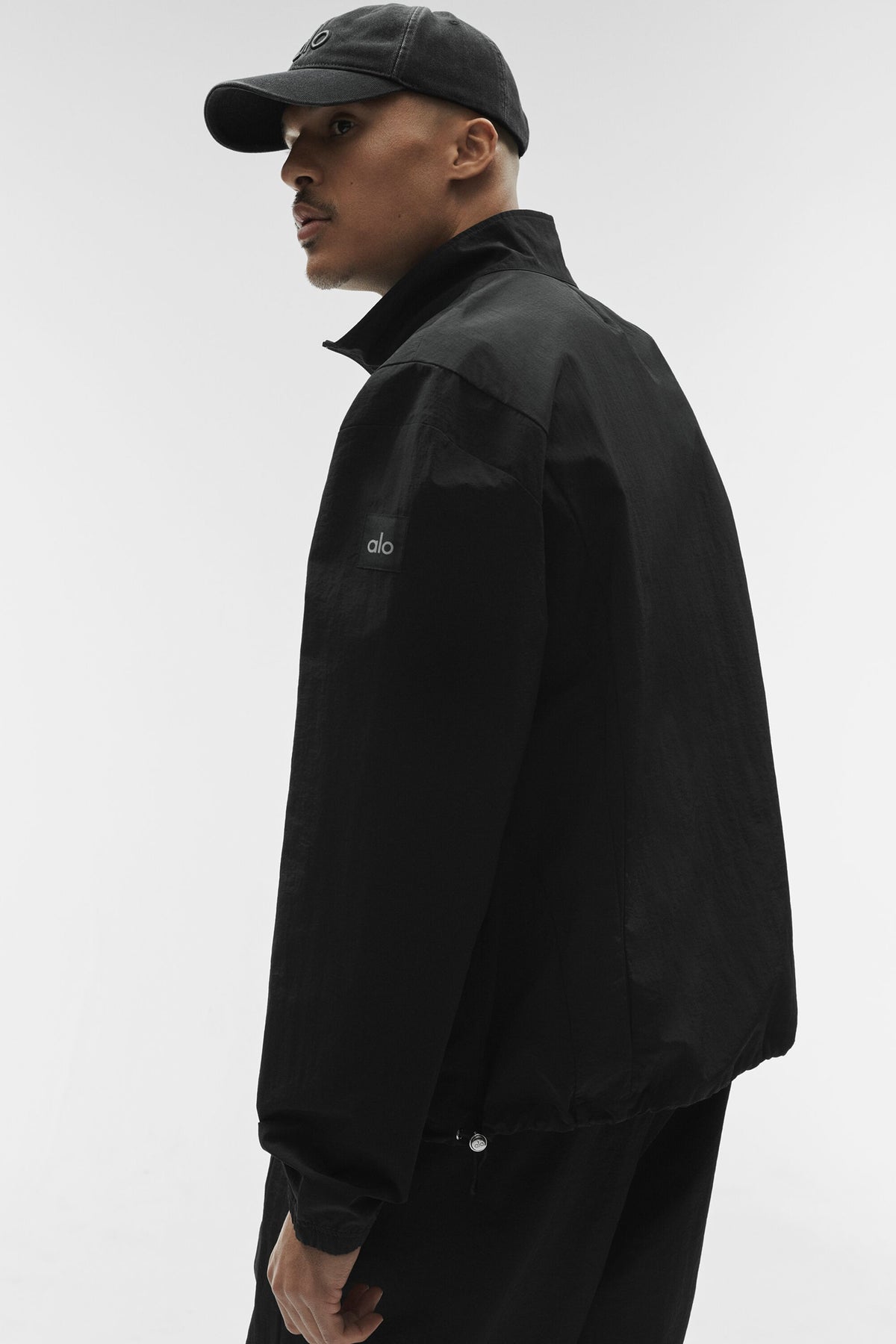 Takeaway Track Full Zip Jacket - Black--3