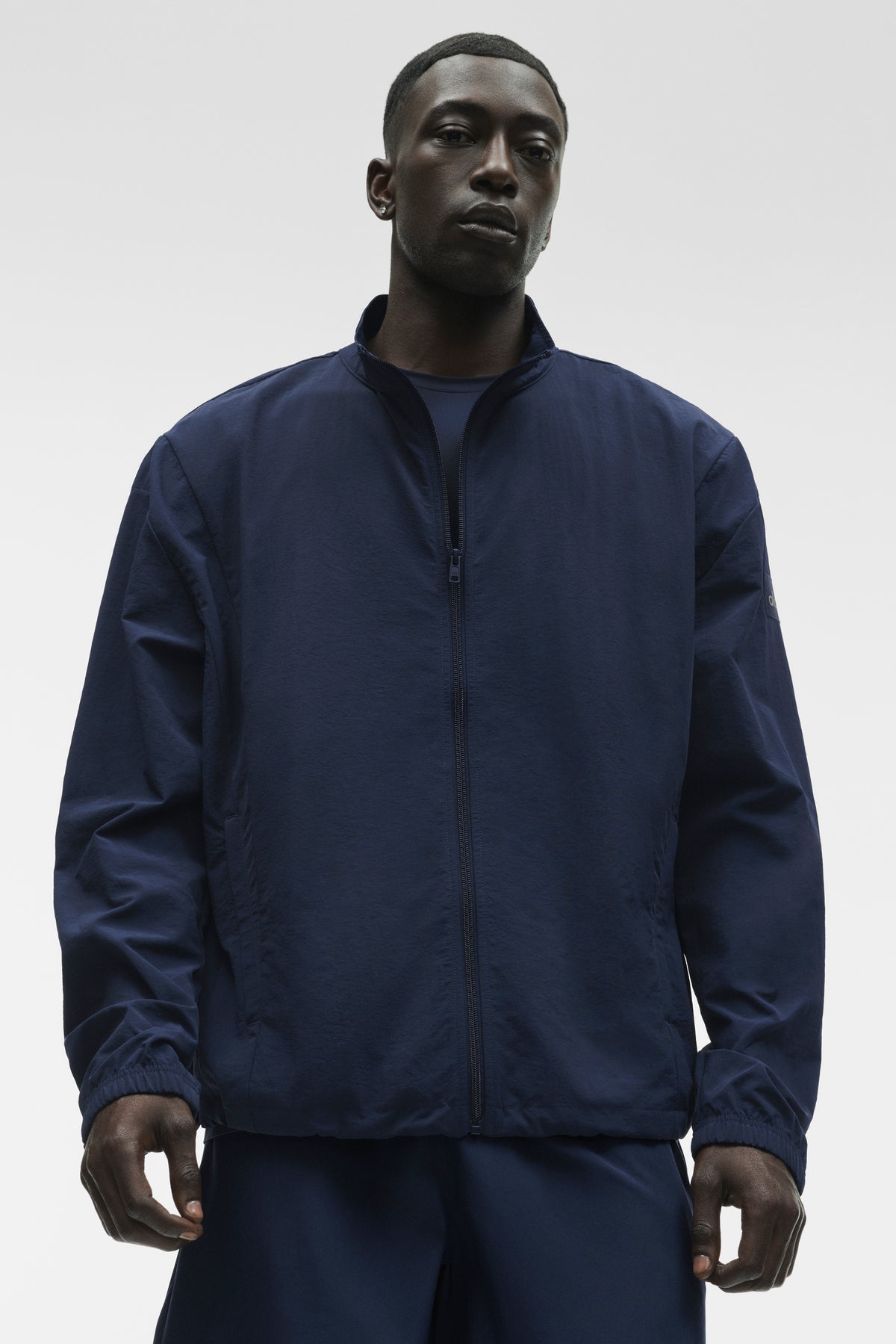 Takeaway Track Full Zip Jacket - Navy--2