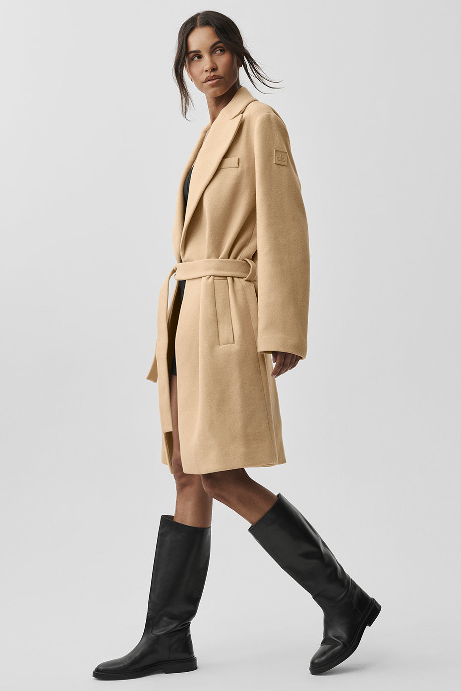 Wool Gameday Overcoat - Camel--3