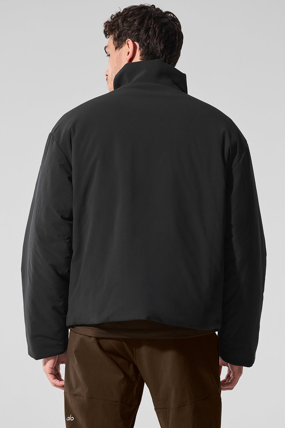 Stretch Woven Notable Jacket - Black--1