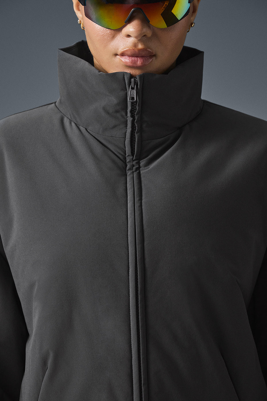 Stretch Woven Notable Jacket - Anthracite--4