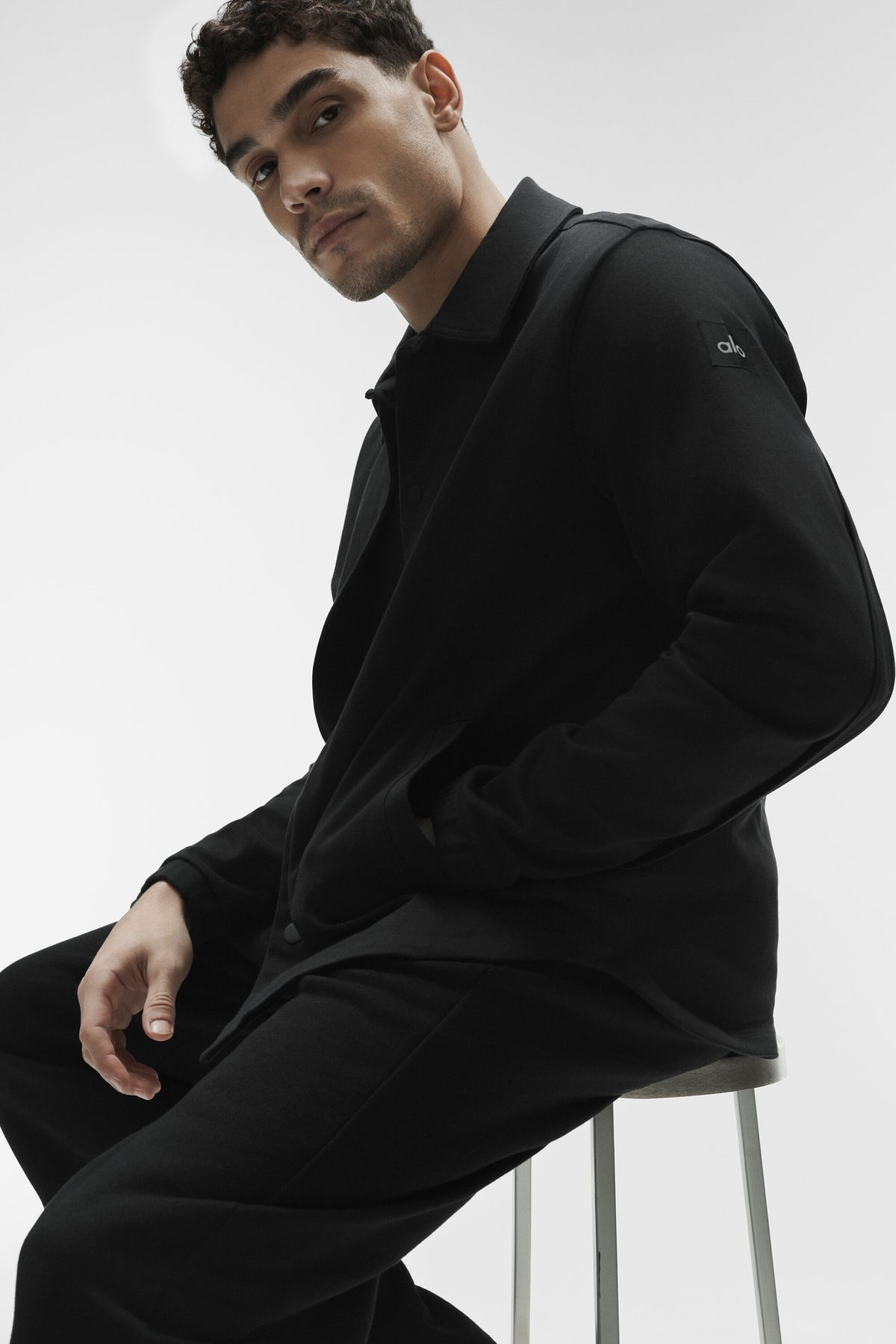 Edition Sueded Jacket - Black--4