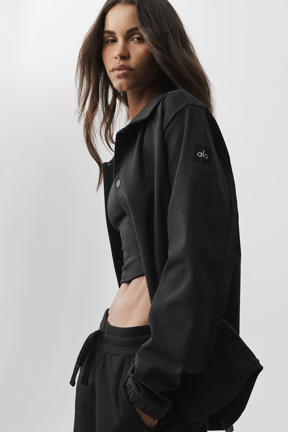 Edition Sueded Jacket - Black--4