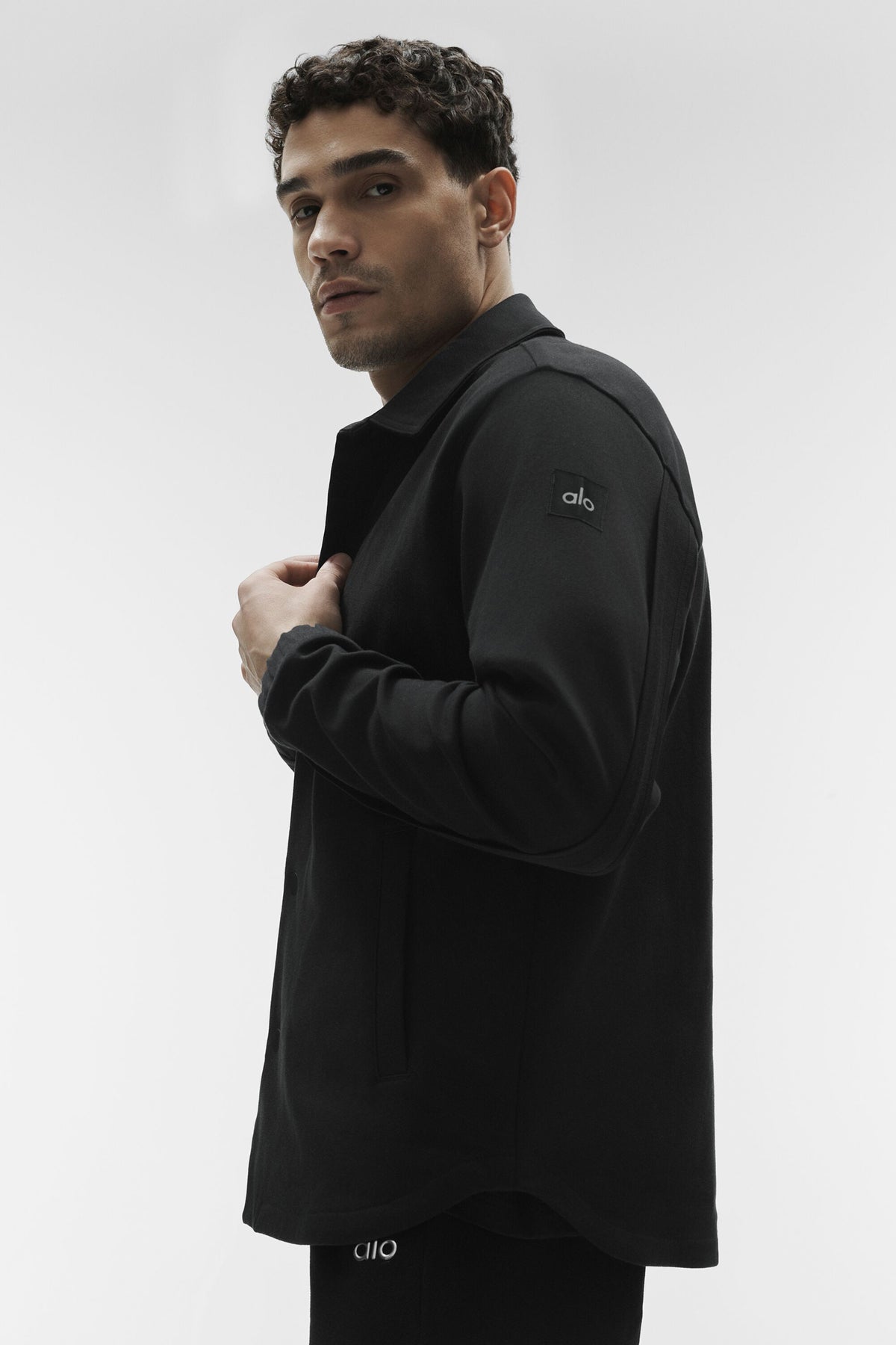 Edition Sueded Jacket - Black--3