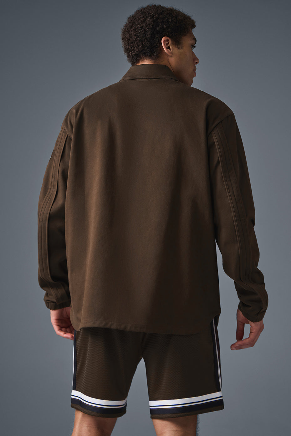 Edition Sueded Jacket - Espresso--1