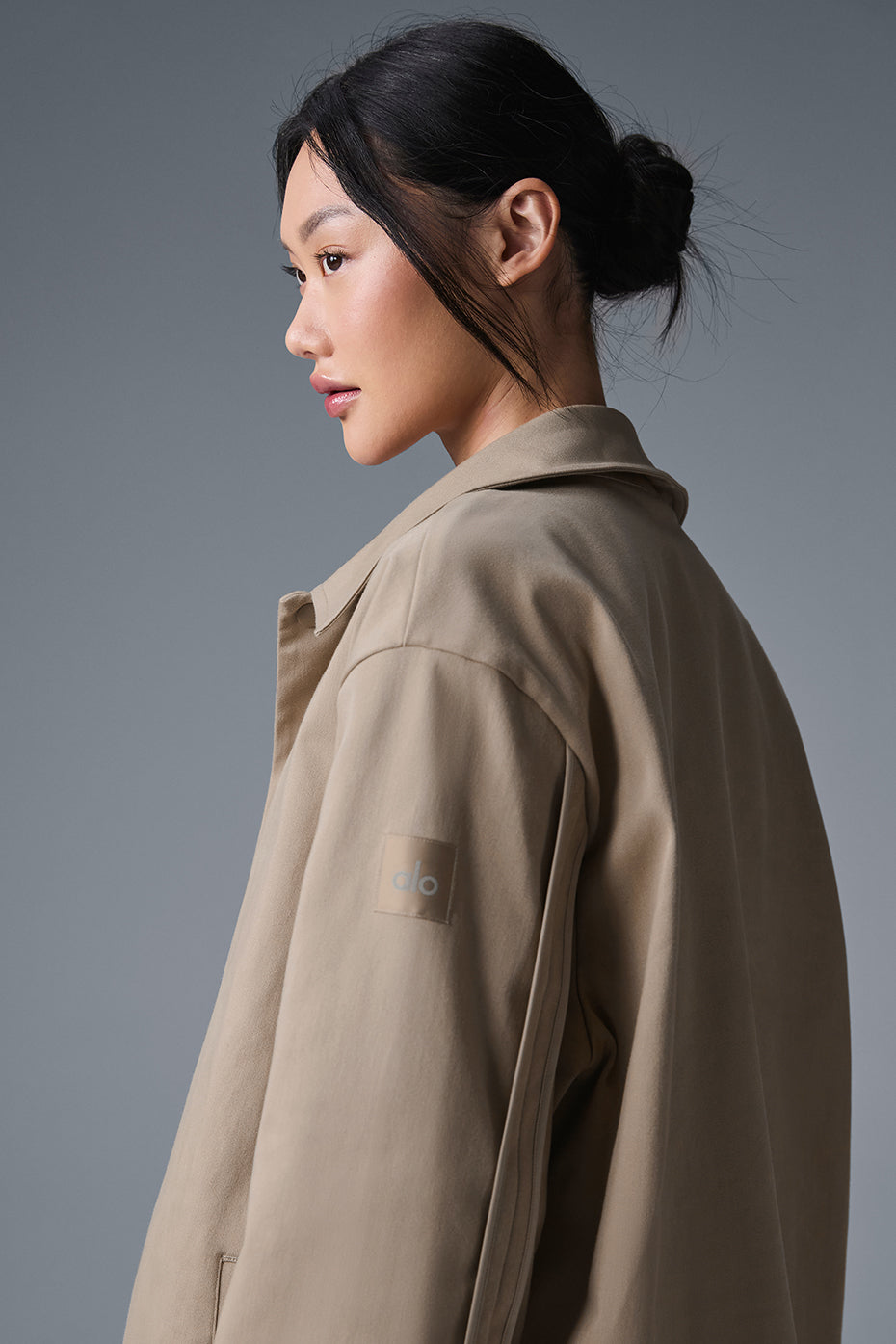 Edition Sueded Jacket - Gravel--3
