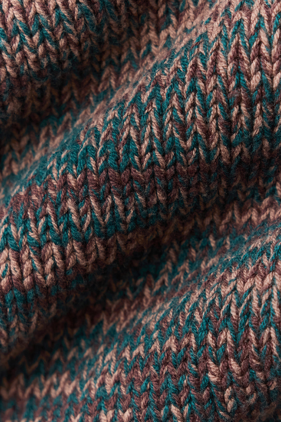 Stage Sweater Puffer - Brown Multi--4