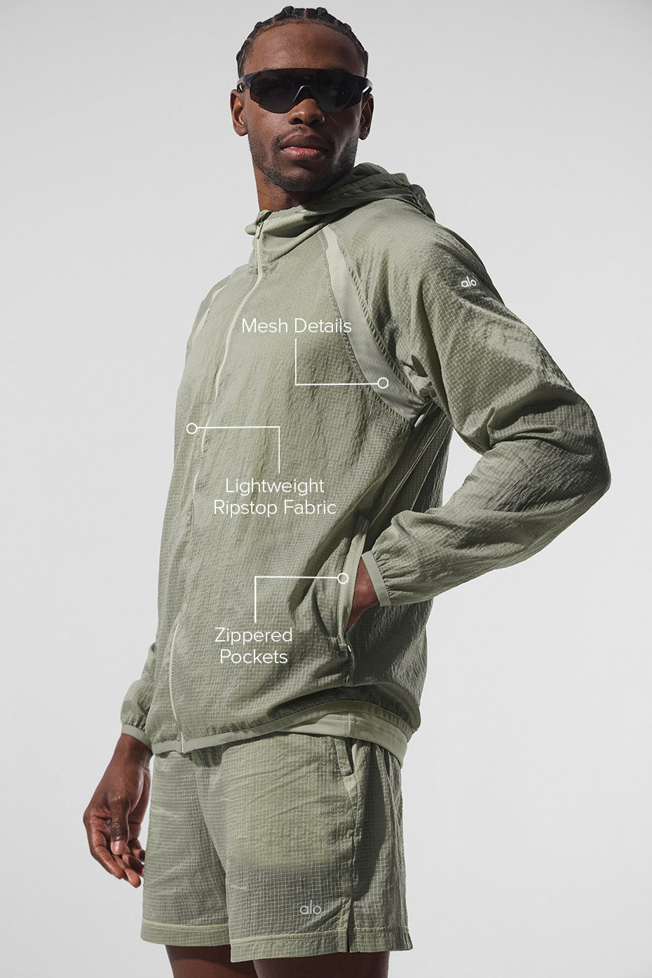 Game Time Ripstop Jacket - Limestone--1