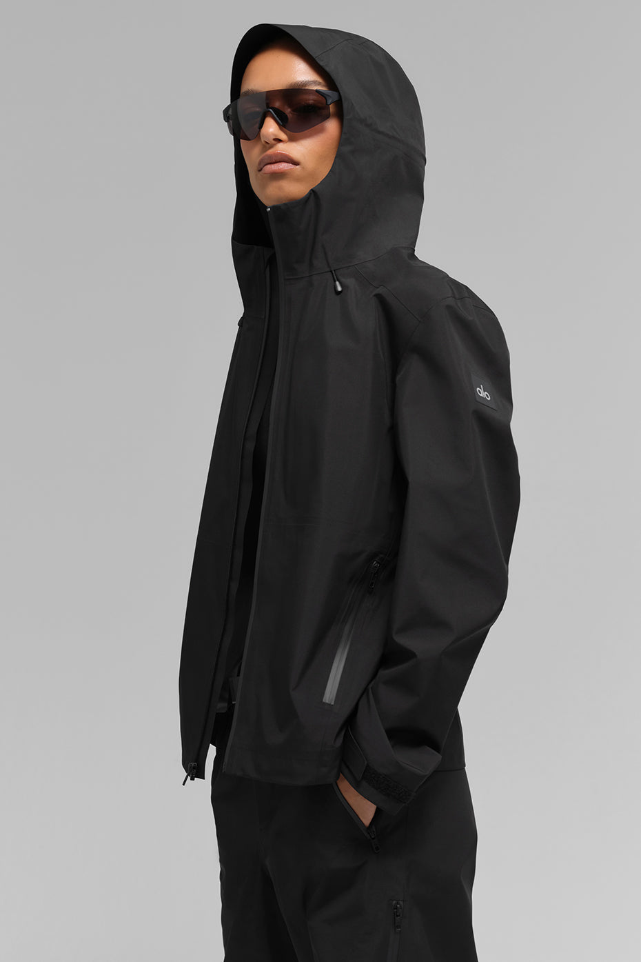 Alpha Shell Jacket - Black--0