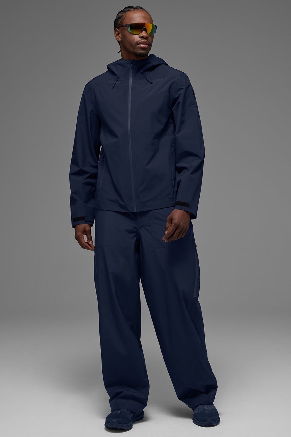 Alpha Shell Jacket - Navy--4