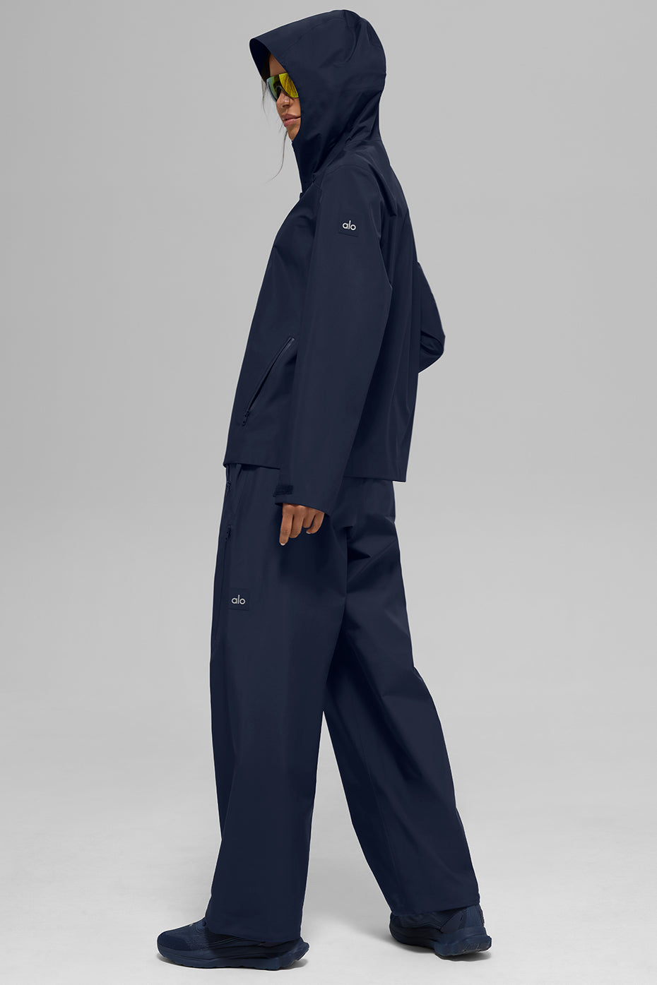 Alpha Shell Jacket - Navy--3