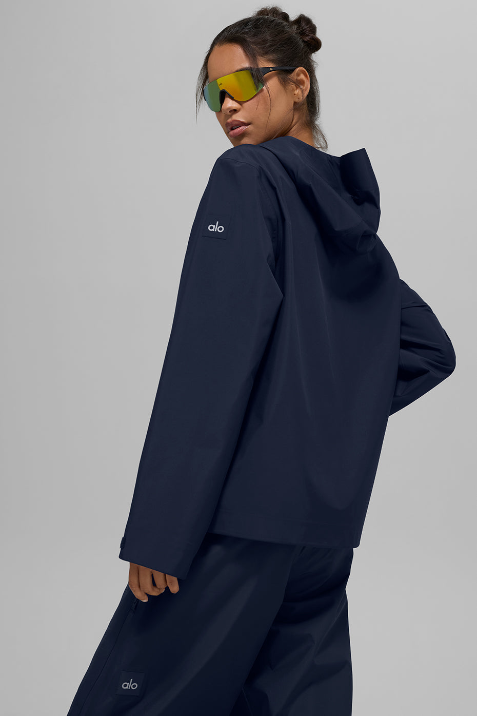 Alpha Shell Jacket - Navy--2
